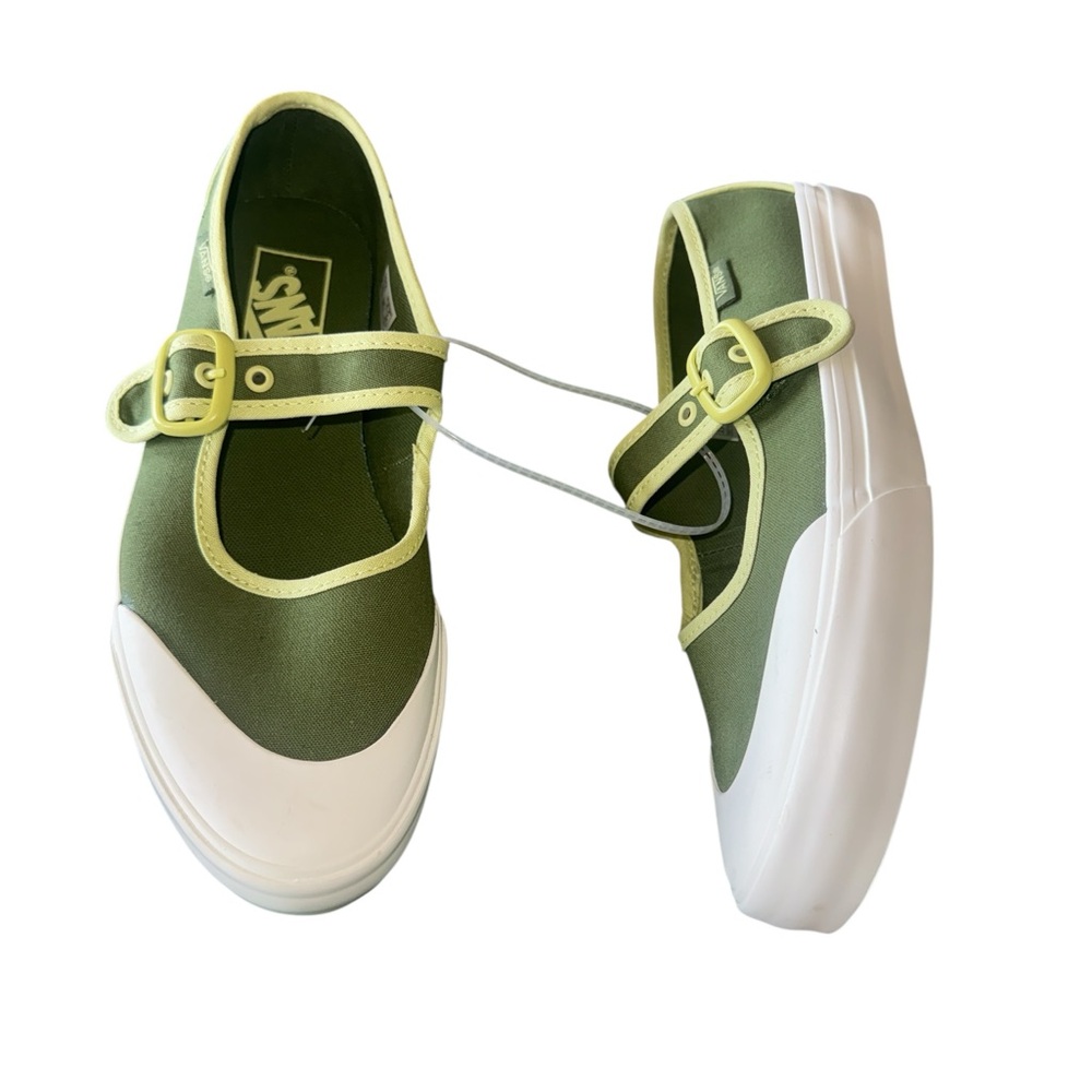 NEW VANS Mary Jane VN000CRRCX1 Ballerina Green M 5 W 6.5 - Picture 7 of 8